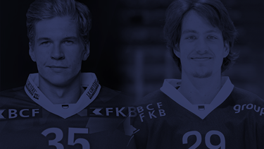 Connor Hughes und Timotée Schaller mit B-Lizenz bei zum HC Sierre