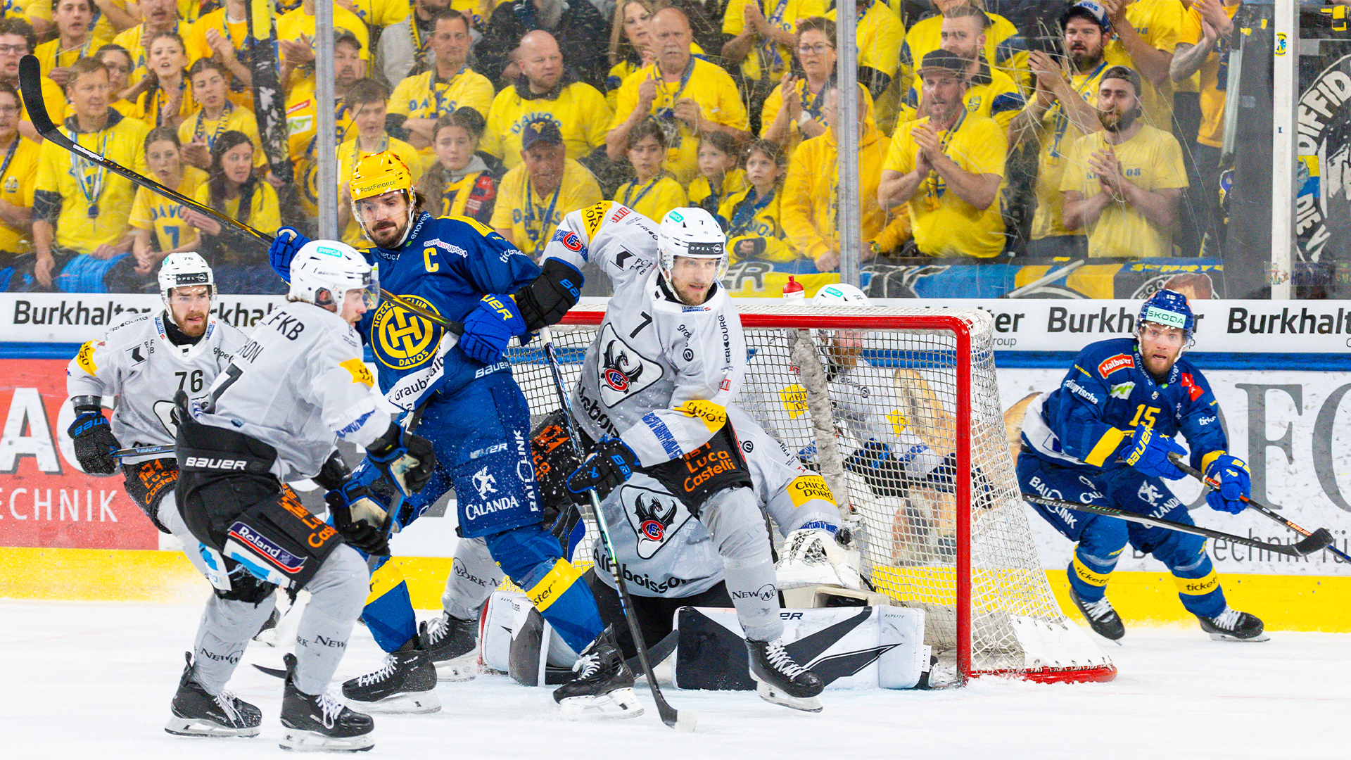 FINALE, Game 3 : Gotteron gewinnt wieder in Davos