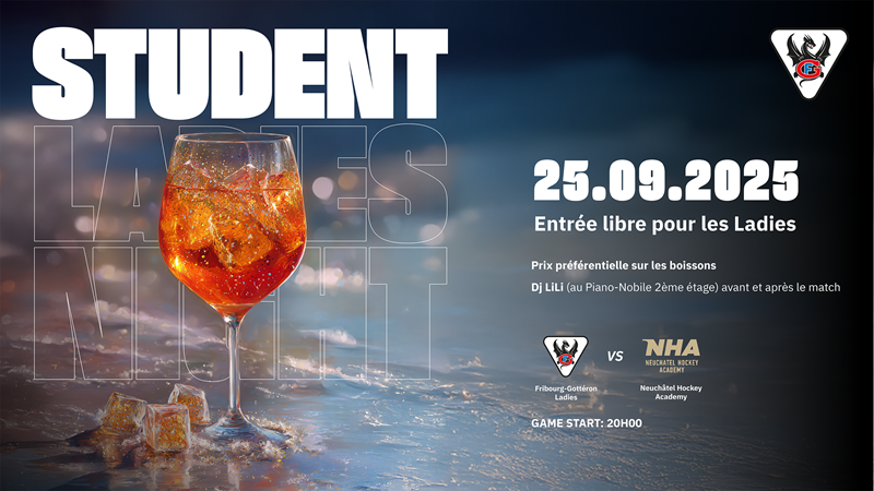 STUDENTS/LADIES NIGHT - 25.09.25 - 24.09.2025