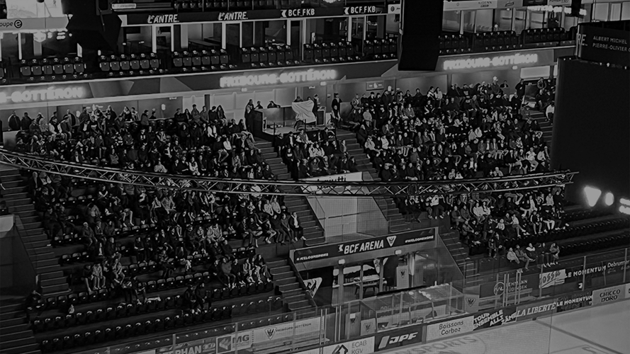 Heute Abend : Publicviewing in der BCF Arena