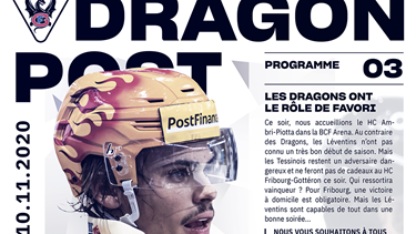 Das Match Porgramm gegen Ambri