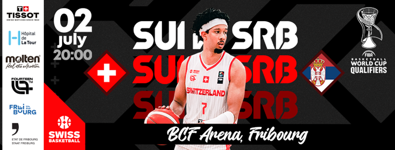 Basket : Suisse vs Serbie