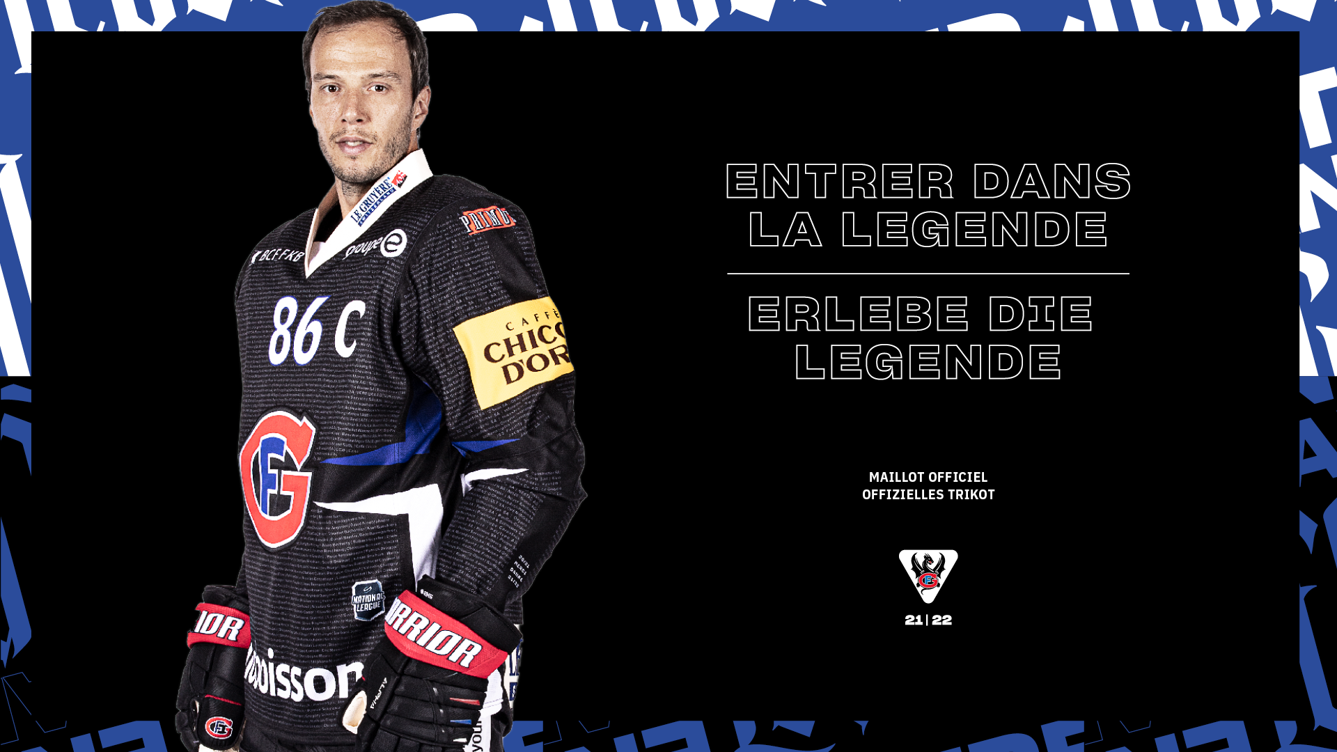 Die Drachen in neuem Gewand Die offiziellen Jerseys von Fribourg
